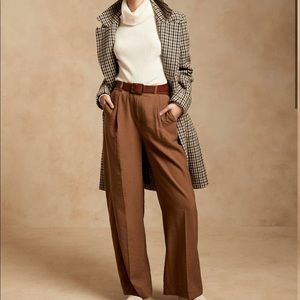 High Rise Wide-Leg Pants
